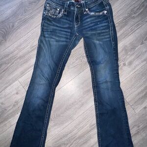 Rock Revival Dark Blue Boot Cut Jeans